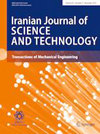 Iranian Journal of Science and Technology-Transactions of Mechanical Engineering杂志封面